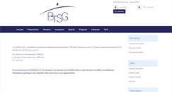 Desktop Screenshot of btsg.eu